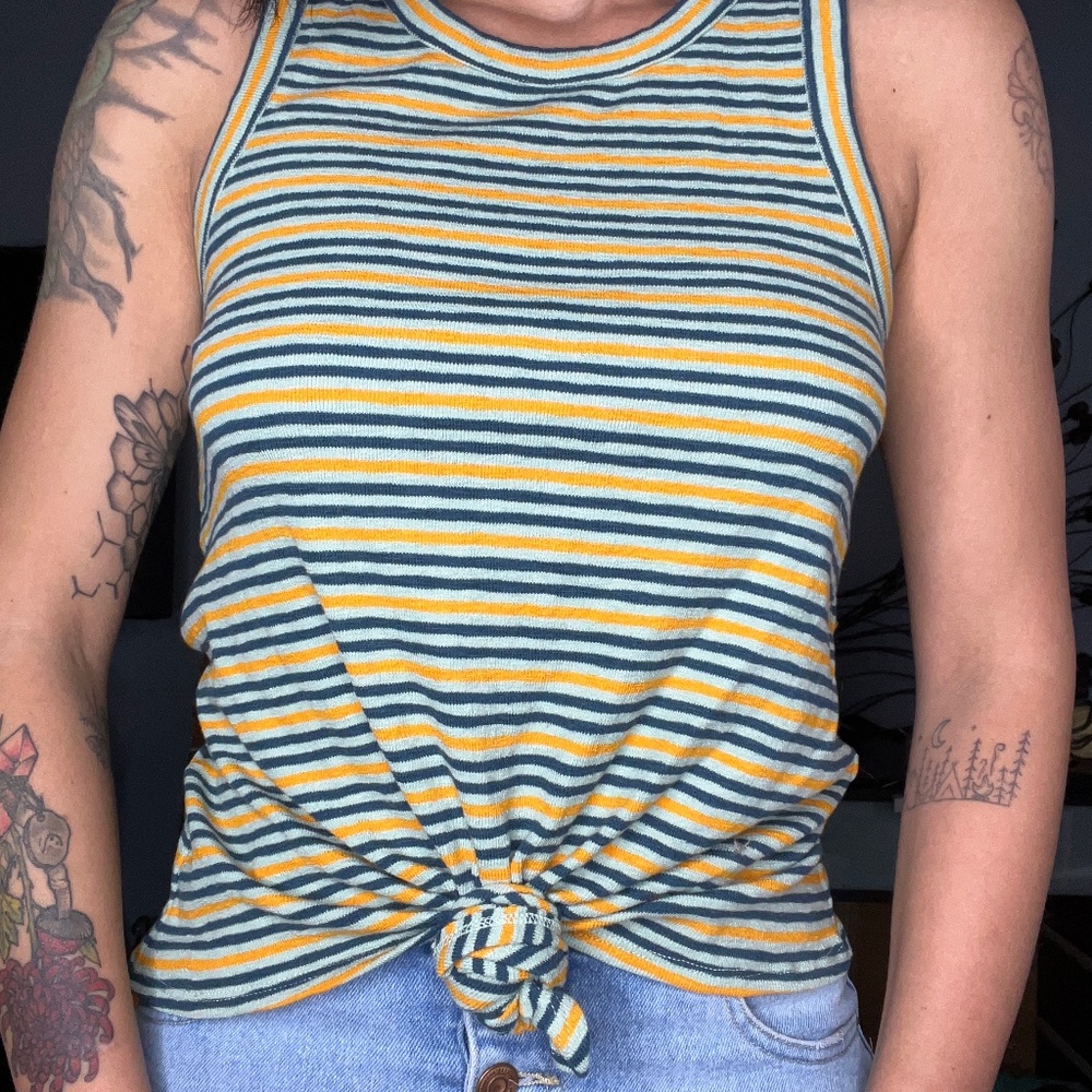 Striped tank top